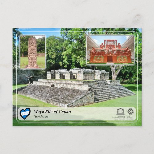 UNESCO WHS _ Maya Site of Copan Postcard