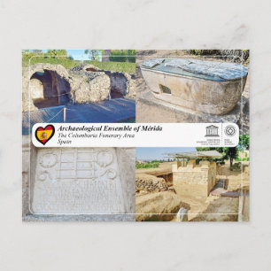 UNESCO - WHS - Mérida - Columbaria Funerary Area Postcard