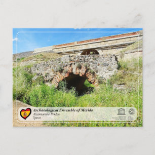 UNESCO WHS - Mérida - Puente de la Alcantarilla Postcard