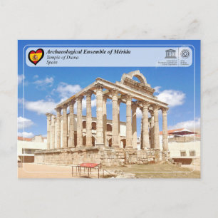 UNESCO WHS - Mérida - Temple of Diana Postcard
