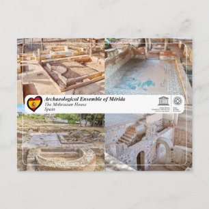 UNESCO - WHS - Mérida - The Mithraeum House Postcard