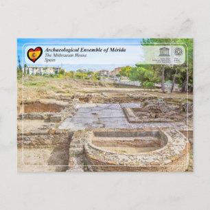 UNESCO - WHS - Mérida - The Mithraeum House Postcard