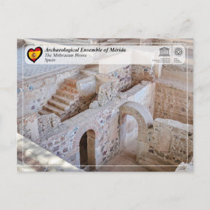 UNESCO - WHS - Mérida - The Mithraeum House Postcard