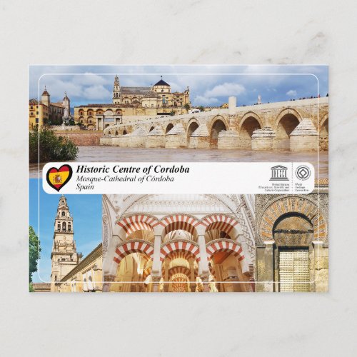 UNESCO WHS _ Mezquita_catedral de Crdoba Postcard