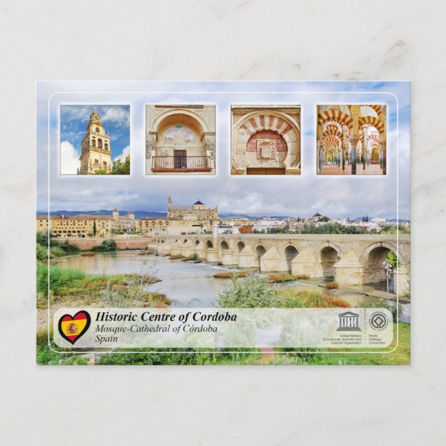 UNESCO WHS - Mezquita-catedral de Córdoba Postcard (Front)