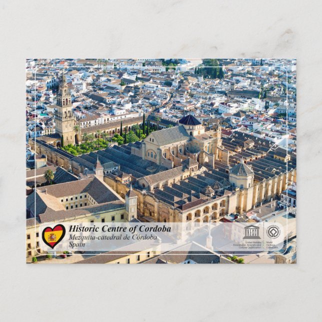 UNESCO WHS - Mezquita-catedral de Córdoba Postcard (Front)