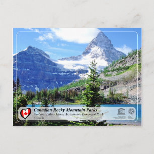 UNESCO WHS - Mount Assiniboine Provincial Park Postcard