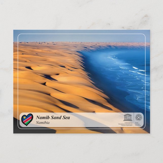 UNESCO WHS - Namib Sand Sea Postcard (Front)
