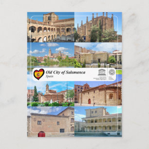 UNESCO WHS - Old City of Salamanca Postcard
