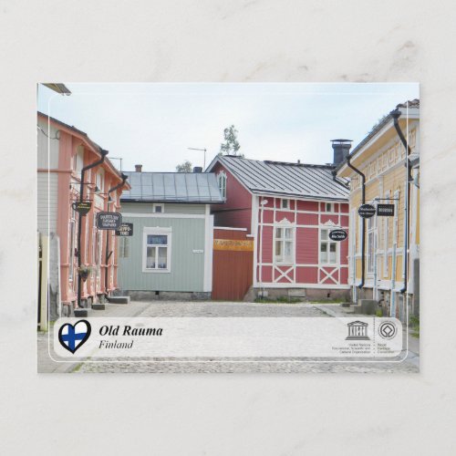 UNESCO WHS _ Old Rauma Postcard