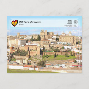 UNESCO WHS - Old Town of Cáceres Postcard