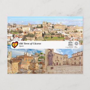 UNESCO WHS - Old Town of Cáceres Postcard