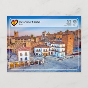 UNESCO WHS - Old Town of Cáceres Postcard