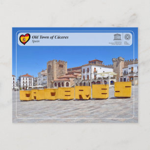 UNESCO WHS - Old Town of Cáceres Postcard