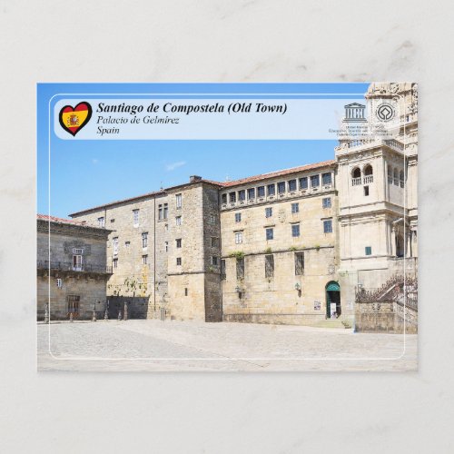 UNESCO WHS _ Palacio de Gelmrez Postcard