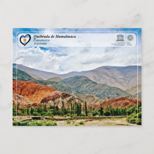 UNESCO WHS - Quebrada de Humahuaca Postcard