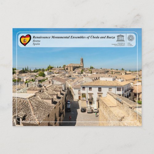 UNESCO WHS - Renaissance Ensembles of Baeza Postcard