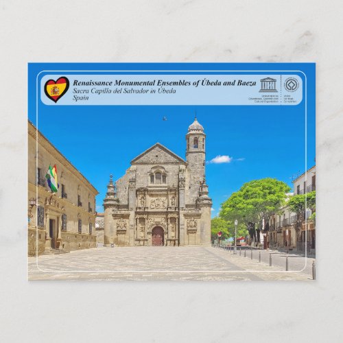 UNESCO WHS - Renaissance Ensembles of Úbeda Postcard
