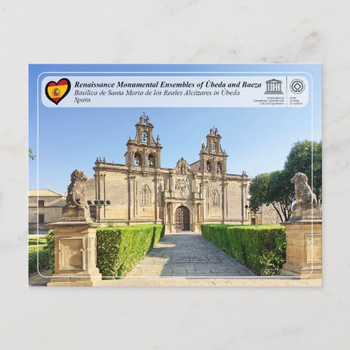 UNESCO WHS - Renaissance Ensembles of Úbeda Postcard