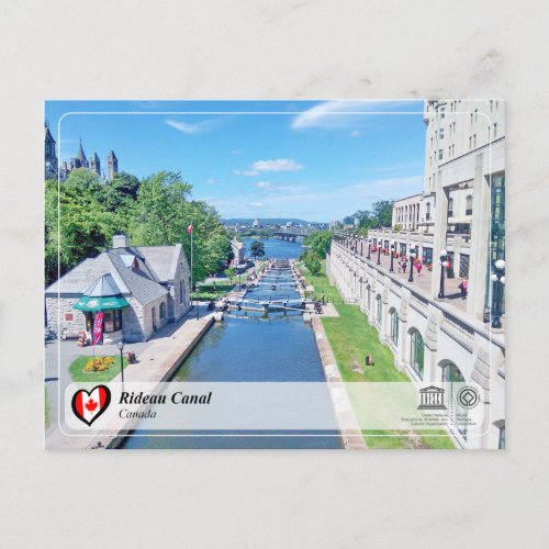 UNESCO WHS _ Rideau Canal Postcard