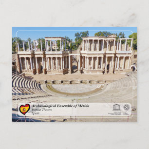 UNESCO WHS - Roman Theatre of Mérida Postcard