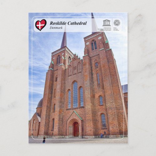 UNESCO WHS _ Roskilde Cathedral Postcard