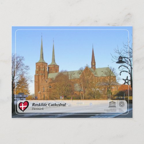 UNESCO WHS _ Roskilde Cathedral Postcard