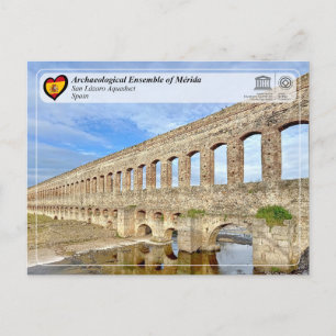 UNESCO WHS - San Lázaro Aqueduct Postcard