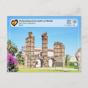 UNESCO WHS - San Lázaro Aqueduct Postcard