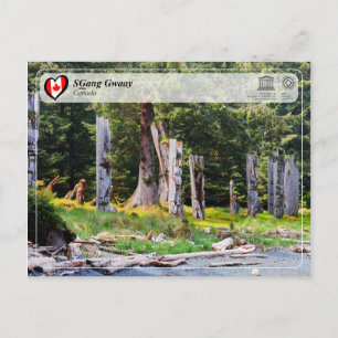 UNESCO WHS - SGang Gwaay Postcard