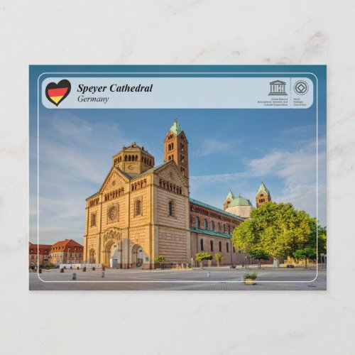 UNESCO WHS _ Speyer Cathedral Postcard