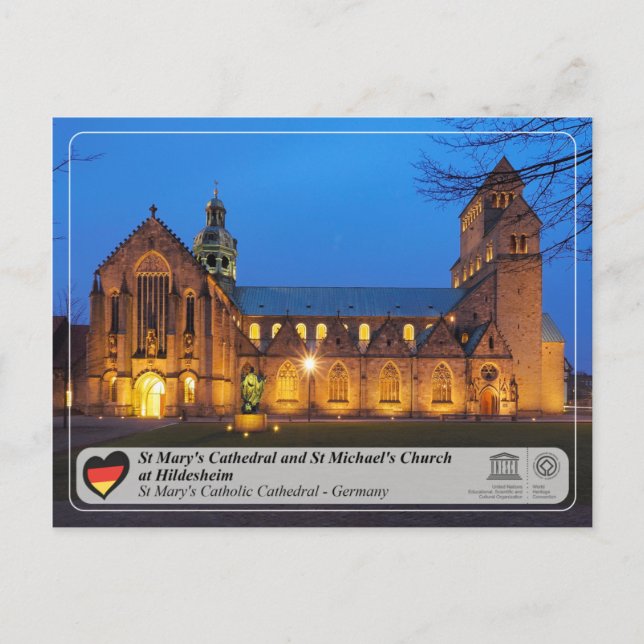 UNESCO WHS - St Mary's Catholic Cathedral Postcard (Front)