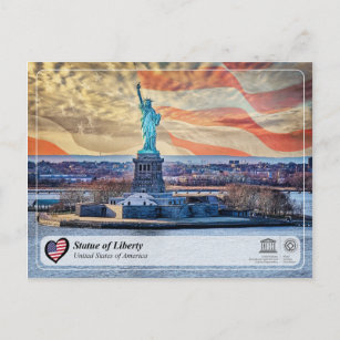 UNESCO WHS - Statue of Liberty Postcard