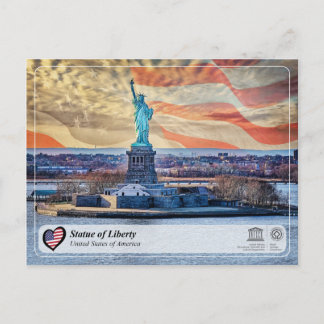 UNESCO WHS - Statue of Liberty Postcard
