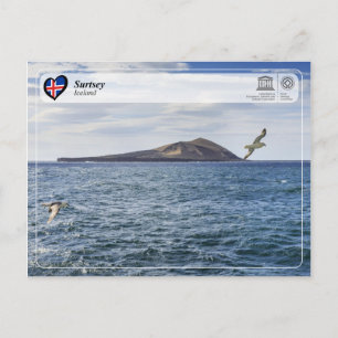 UNESCO WHS - Surtsey Island Postcard
