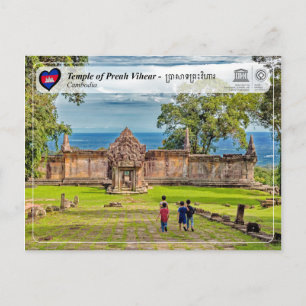 UNESCO WHS - Temple of Preah Vihear Postcard