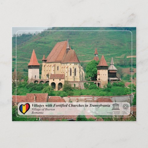 UNESCO WHS _ Village of Biertan Postcard
