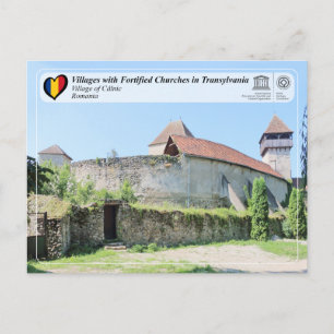 UNESCO WHS - Village of Câlnic Postcard
