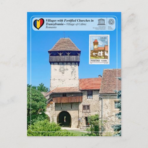 UNESCO WHS _ Village of Clnic Stamp Edition Pos Postcard