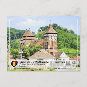 UNESCO WHS - Village of Valea Viilor Postcard