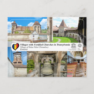 UNESCO WHS - Village of Valea Viilor Postcard
