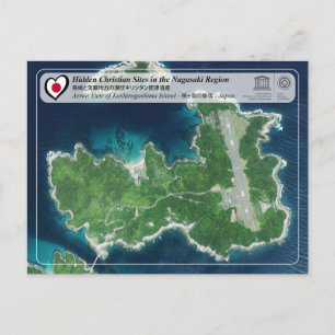 UNESCO WHS - Villages on Kashiragashima Island Postcard