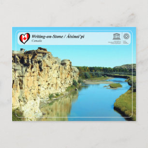 UNESCO WHS - Writing-on-Stone / Áísínai’pi Postcard