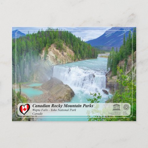 UNESCO WHS _ Yoho National Park Postcard