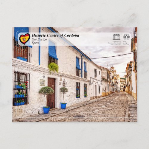 UNESCO World Heritage Site _ San Basilio Cordoba Postcard