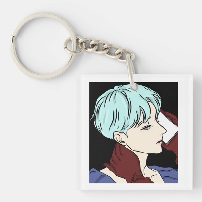 Unexpected regret  keychain (Front)