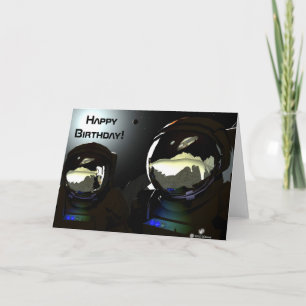 Unexpected Visitors UFO Card