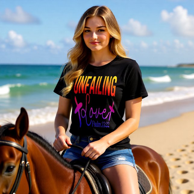 Unfailing Love Psalm 33 22 Christian Tri-Blend Shirt (Creator Uploaded)