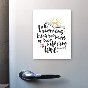 UNFAILING LOVE Psalm Bible Scripture Kitchen Magnet