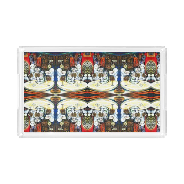 Unfazed by Challenge Acrylic Tray (Front)